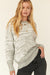  Zebra Print Sweater