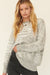  Zebra Print Sweater