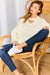 oversize v neck sweater