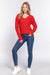 sweater with dolman sleeves​