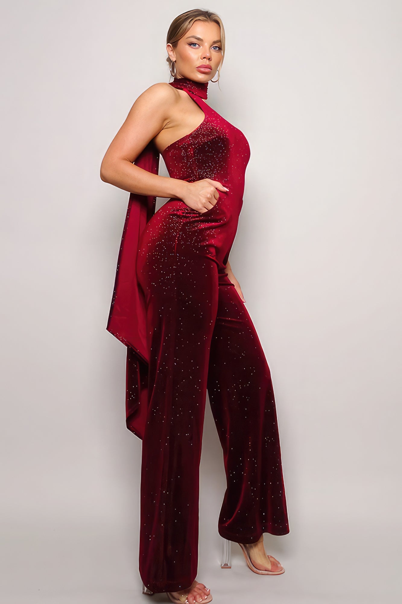 velvet jumpsuits for women​