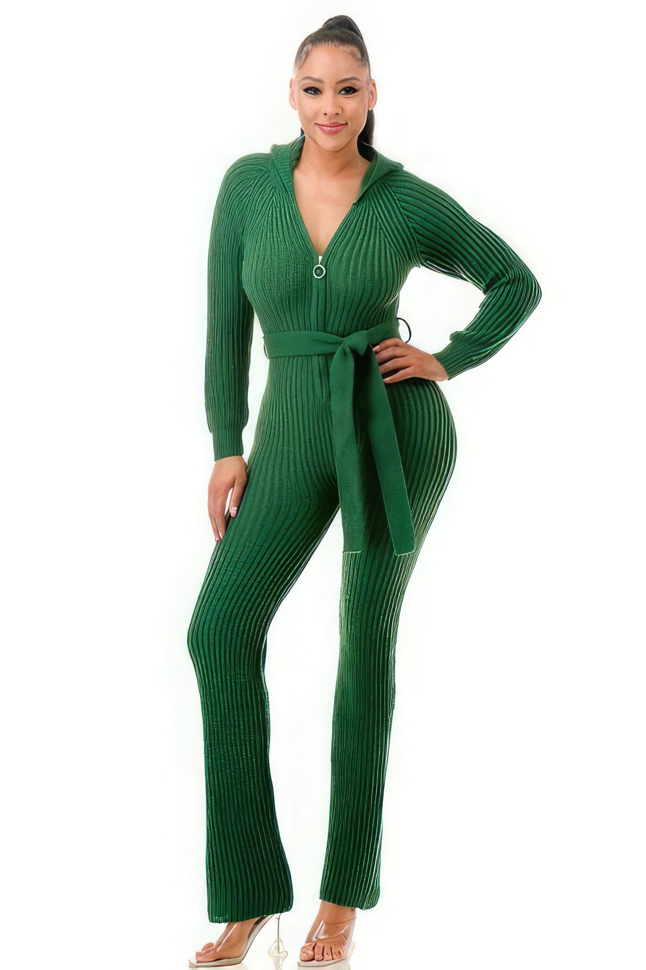 Jumpsuit with Hood