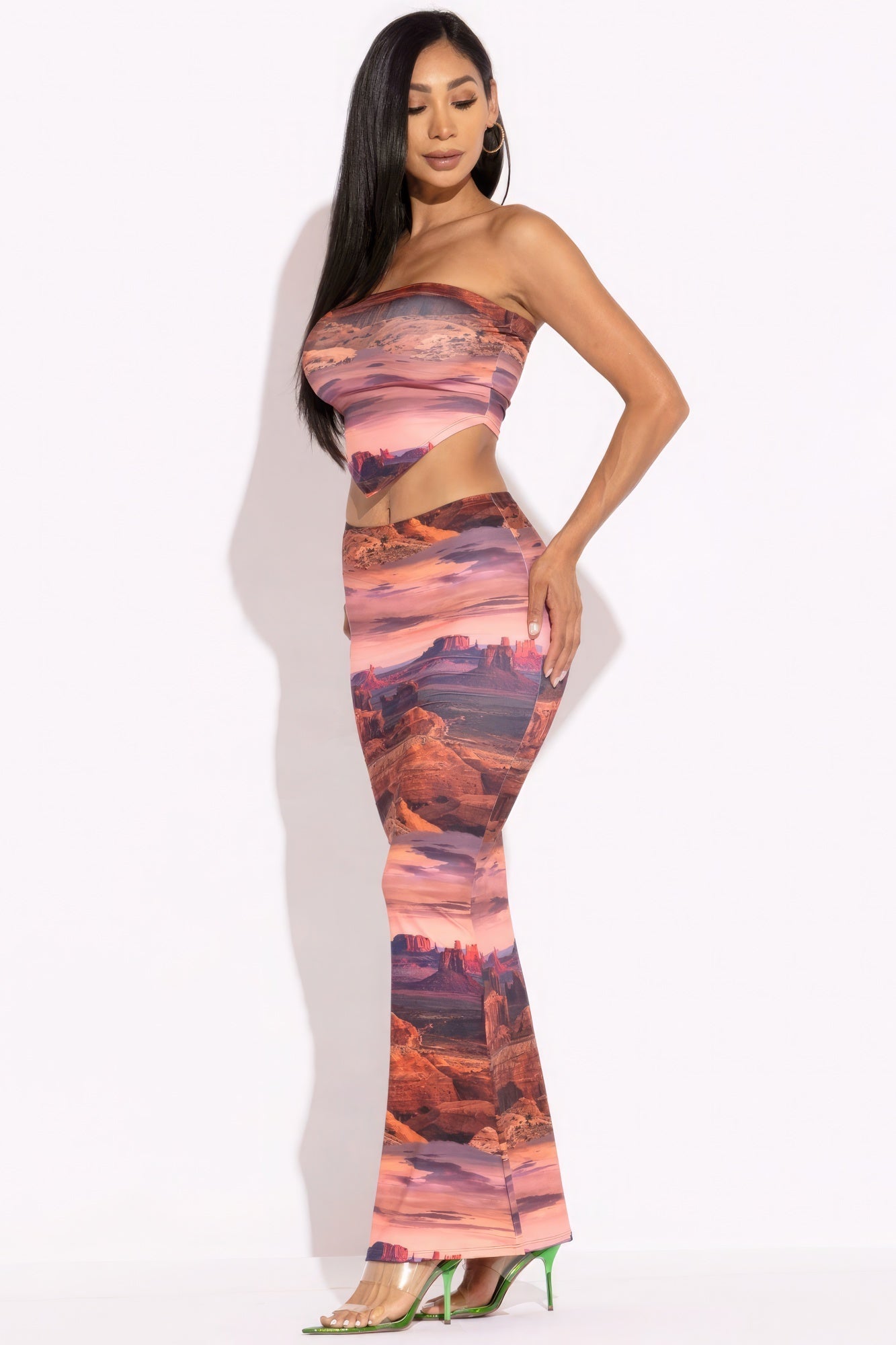 Printed Tube Top