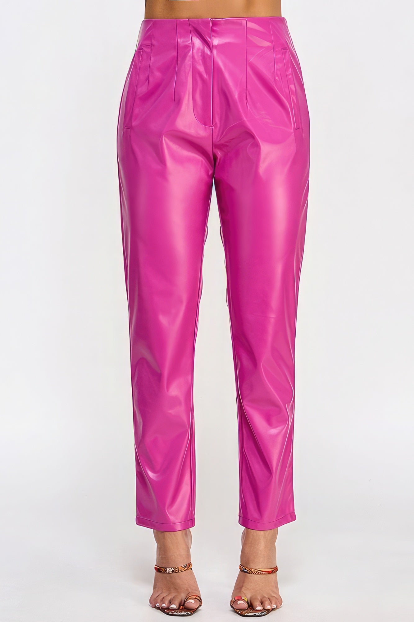 faux leather pants for women​
