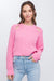 Knit Pullover Sweater