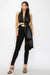 Faux Leather Top