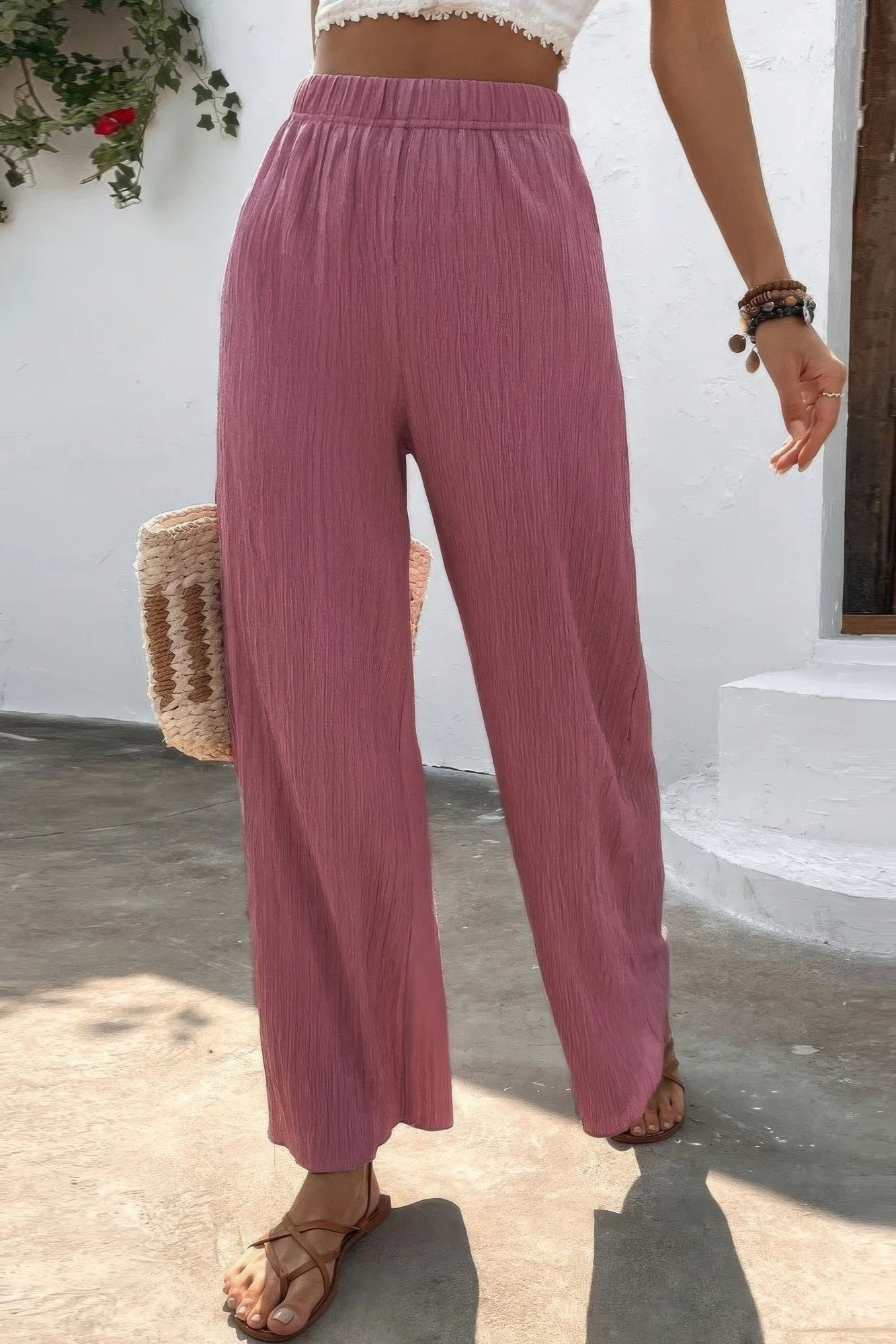 wide leg palazzo pant​