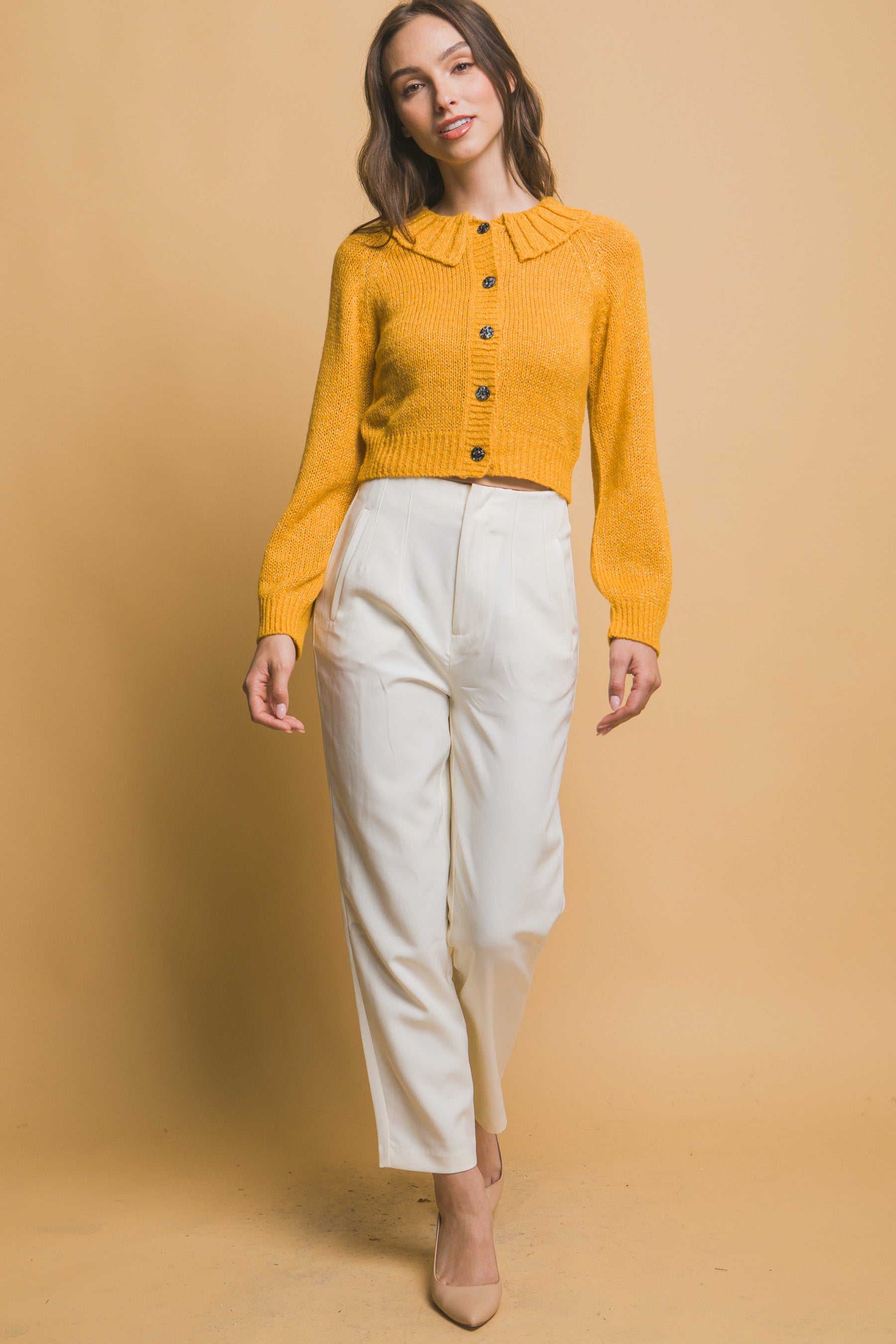 women's collared sweater​