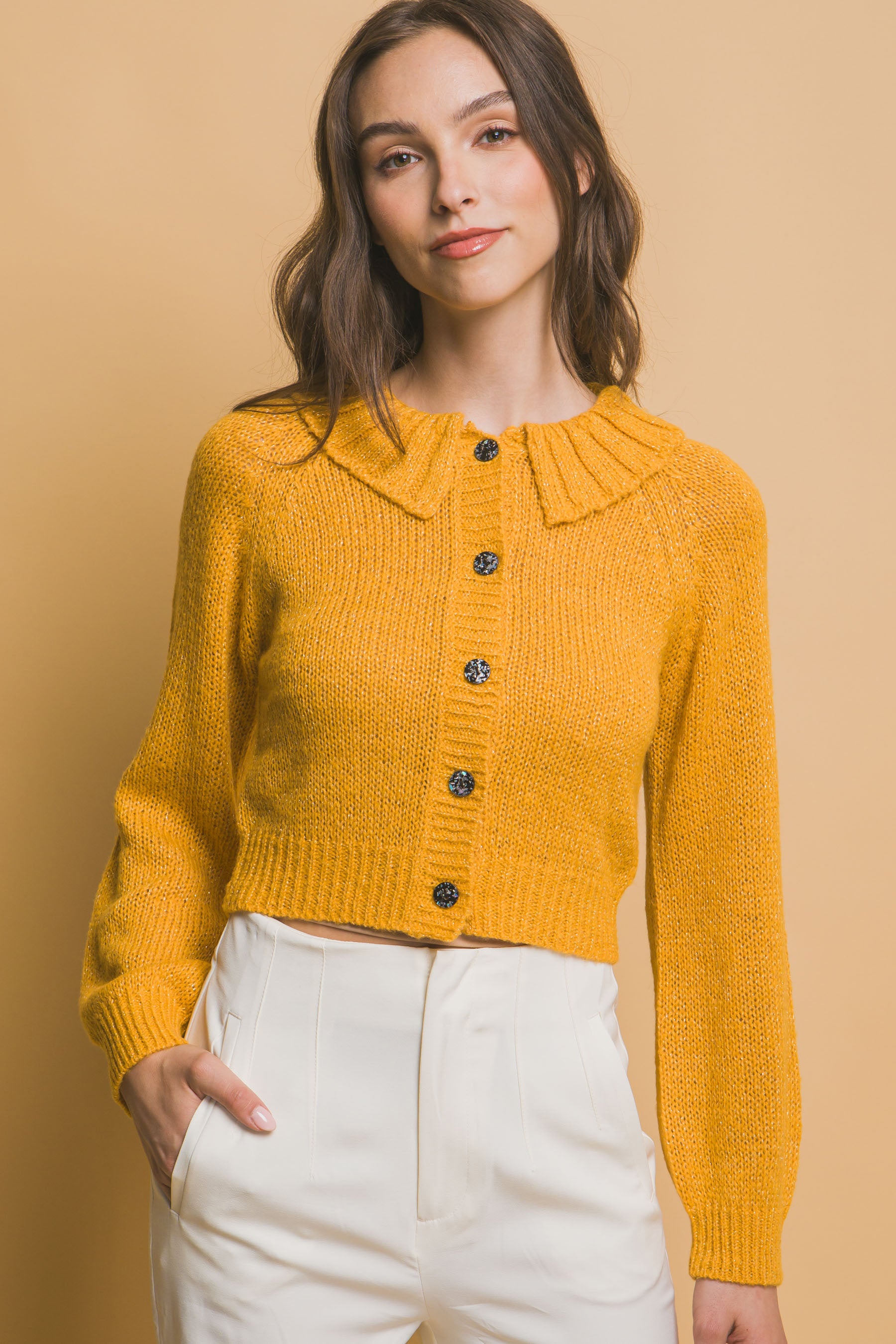 women's collared sweater​