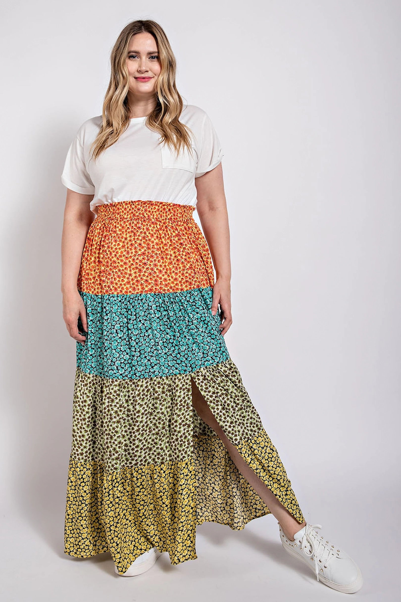 Floral Color Block