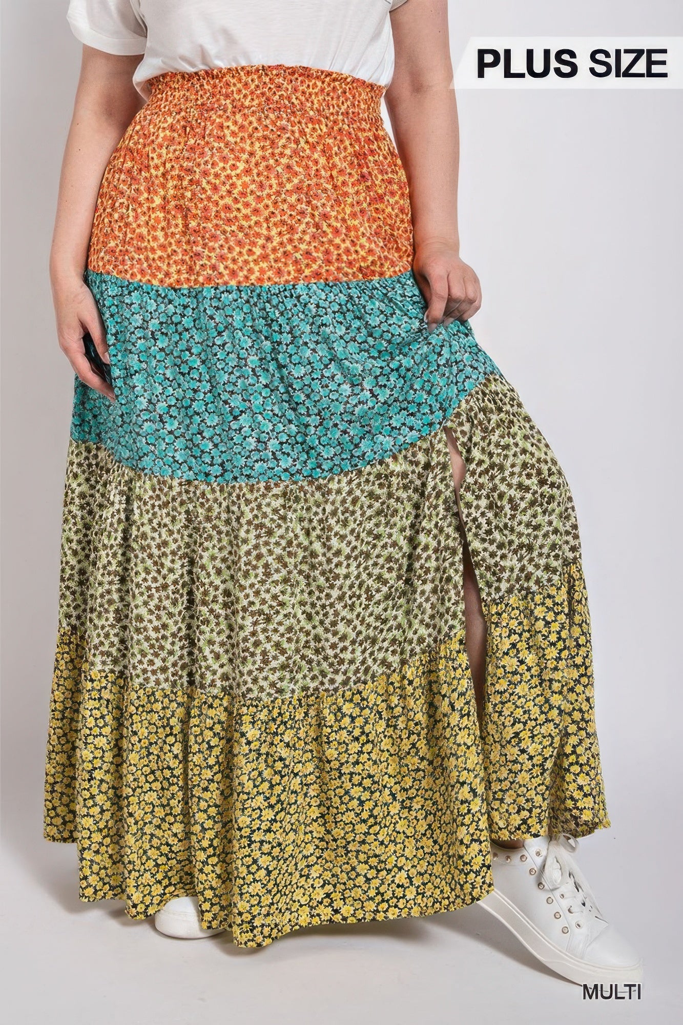 Floral Color Block