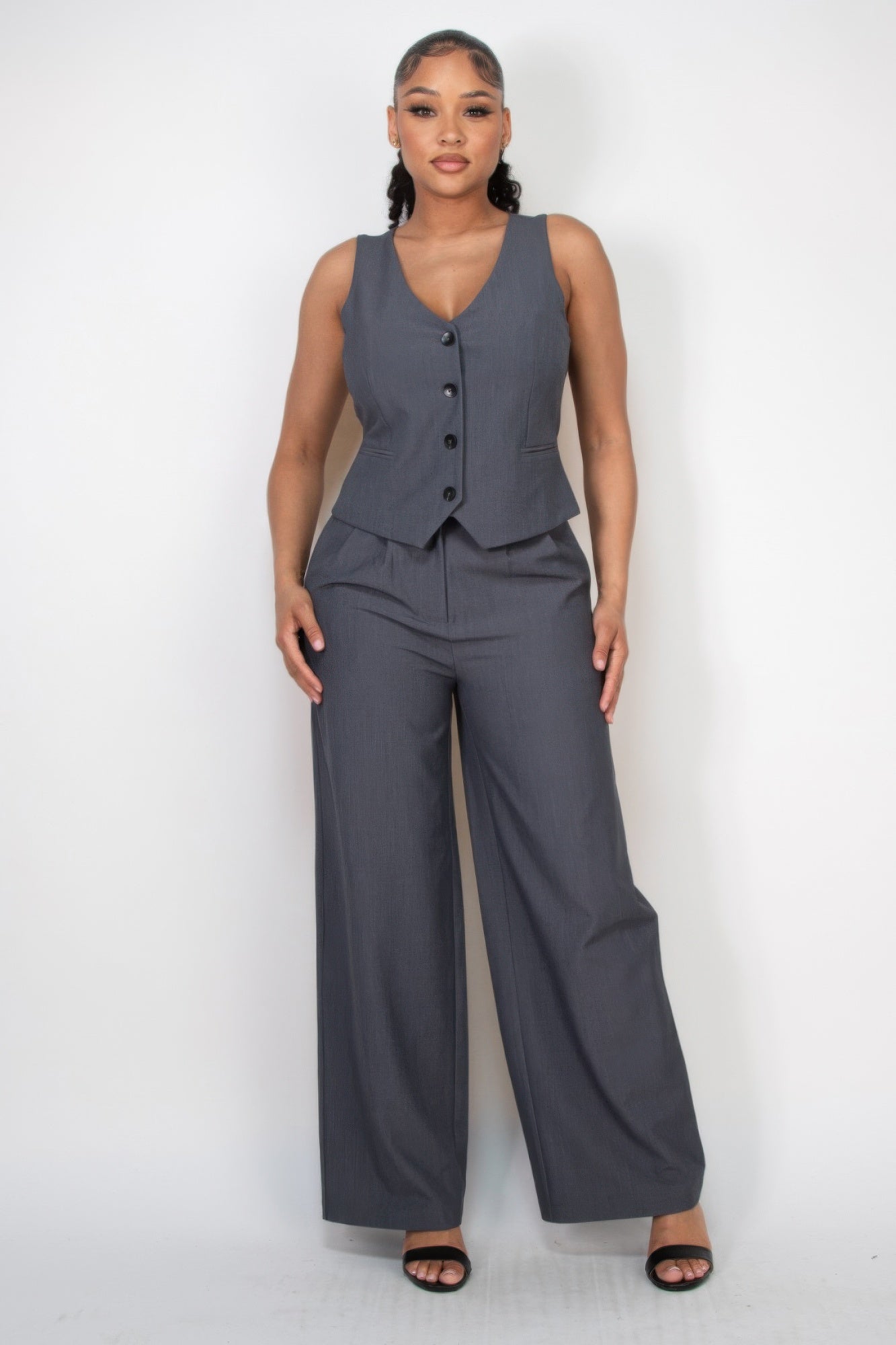 Double Waistband Pants