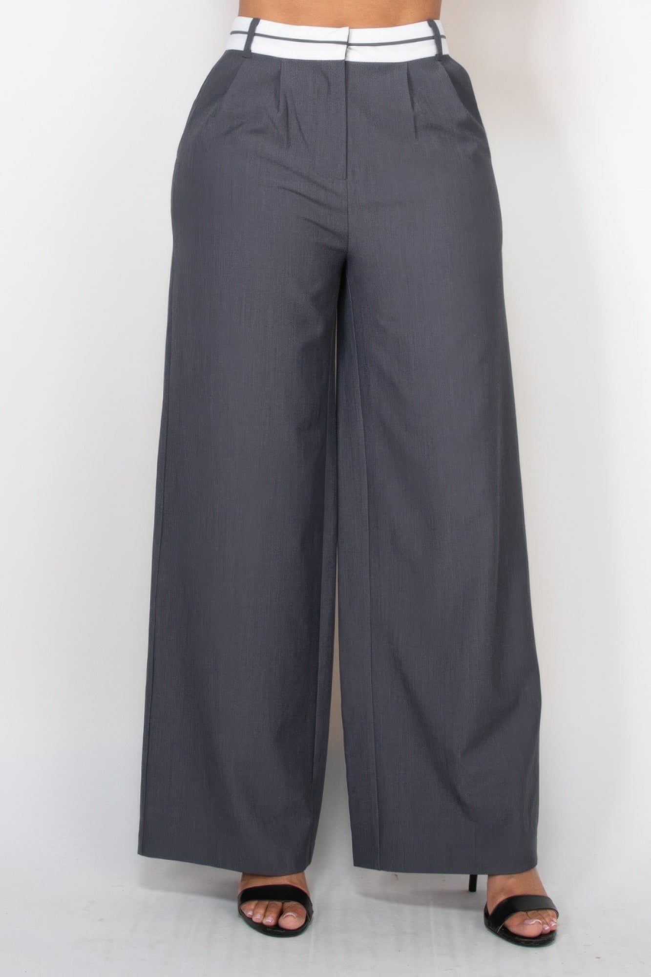 Double Waistband Pants