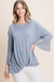Animal Print Long Sleeve Top​
