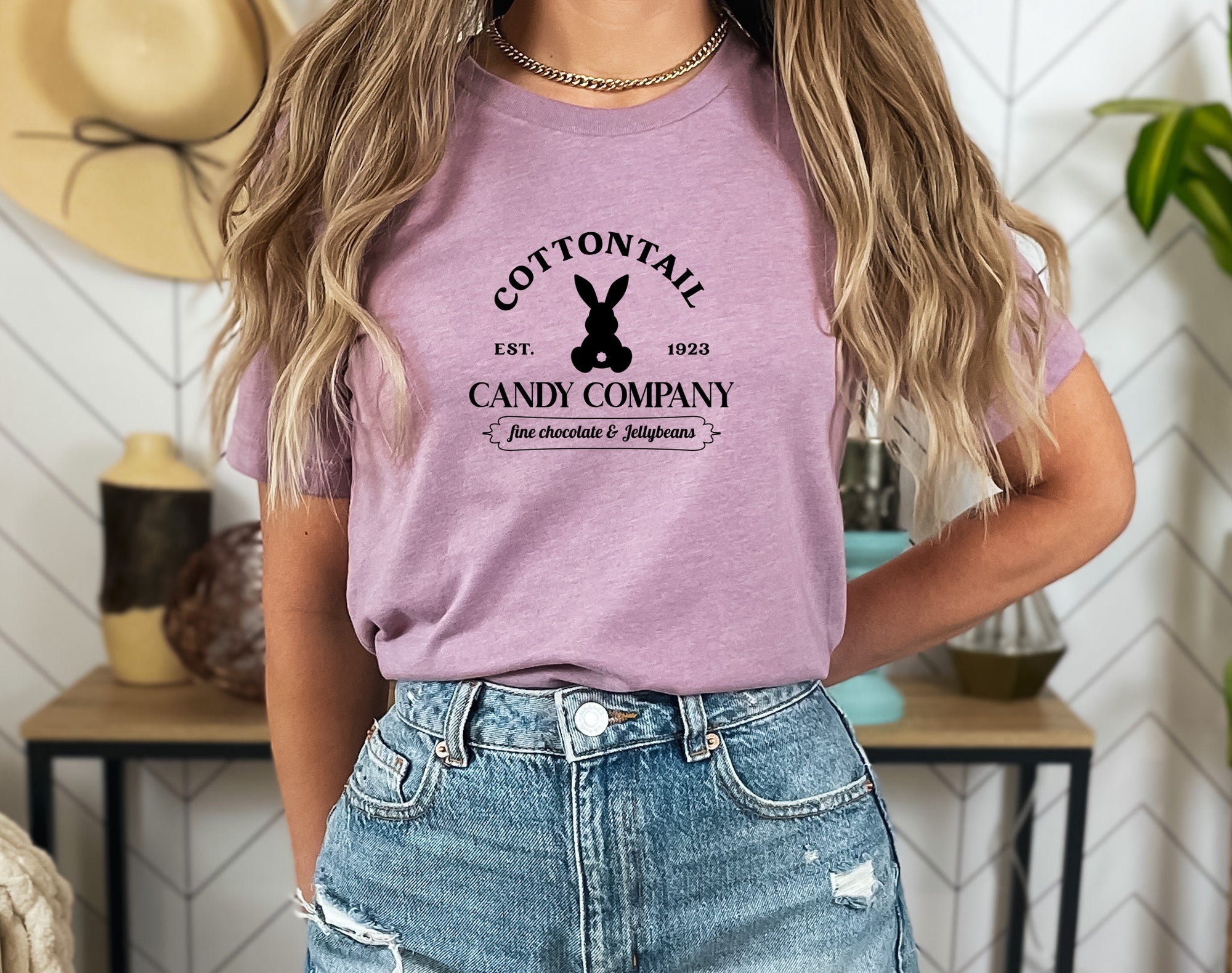 Cottontail Candy Company Easter Tee